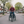 Load image into Gallery viewer, Amcargobikes low-step adult electric tricycle square lifestyle image - front view
