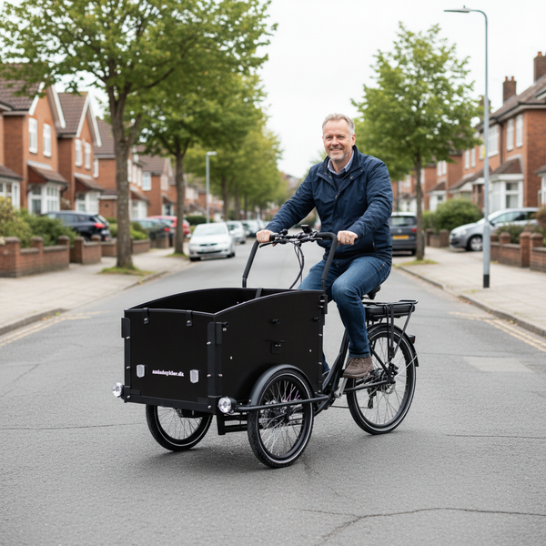 Amcargobikes Ultimate Curve square lifestyle image