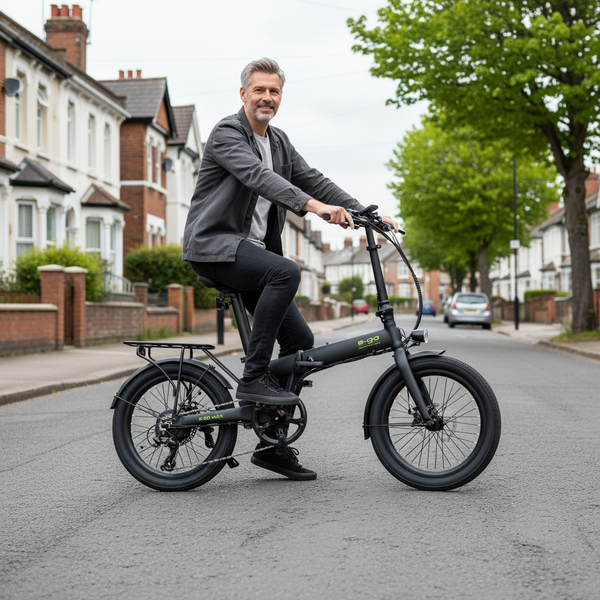 E-GO Bike MAX - Suburban Street