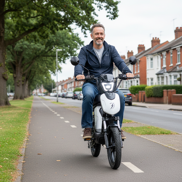 Eskuta SX-250 Series 4 Electric Bike square lifestyle image