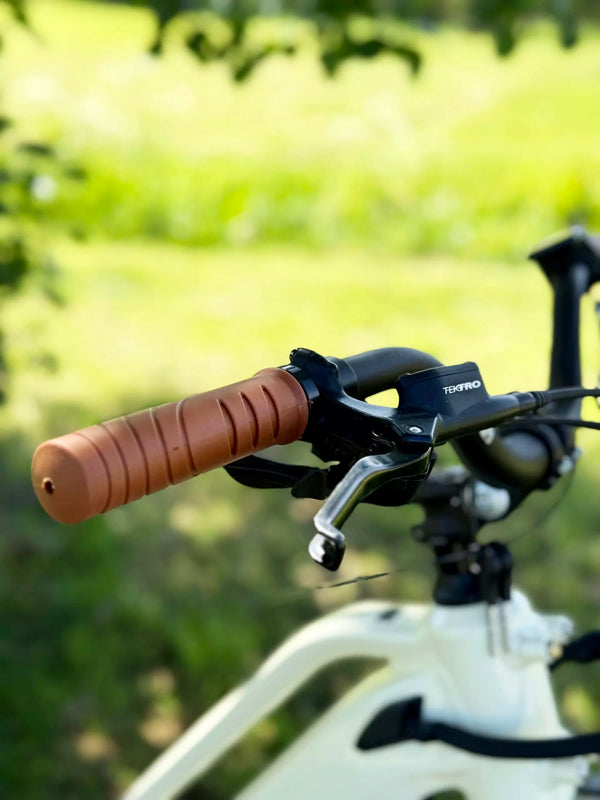 EMU Longtail Cargo Electric Bike With Kids Seat Cream