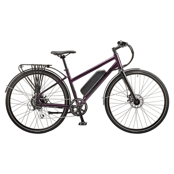 Ezego Commute Ex Ladies Electric Bike Purple 250W
