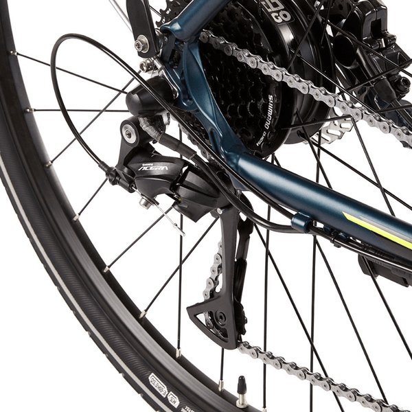 Ezego Commute Int Gents Electric Bike Green/Black 250W Ezego