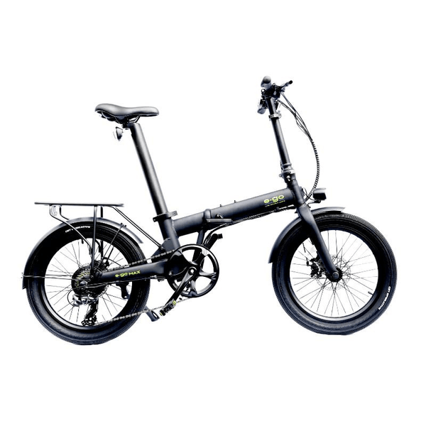 E-go Max Electric Folding Bike Bundle 250W E-Go