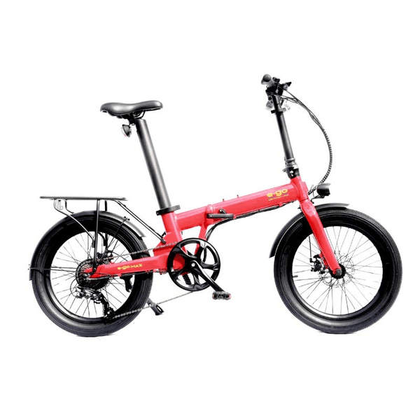 E-go Max Electric Folding Bike Bundle 250W E-Go