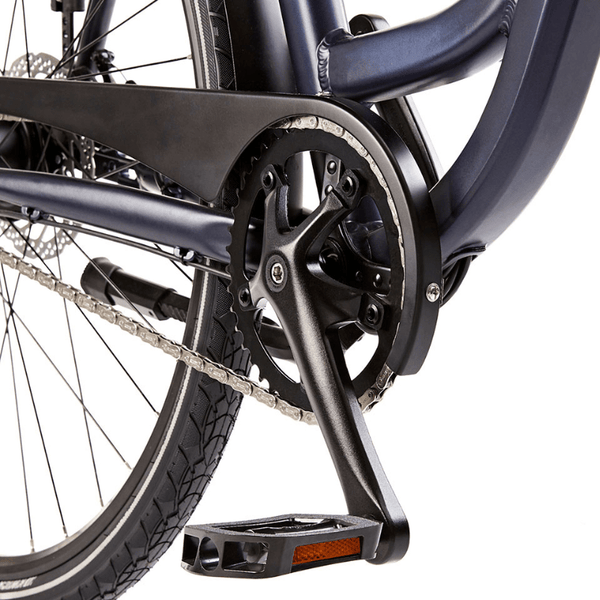 EZEGO Step NX Electric Bike 700c Matt Metallic Blue 250W Ezego