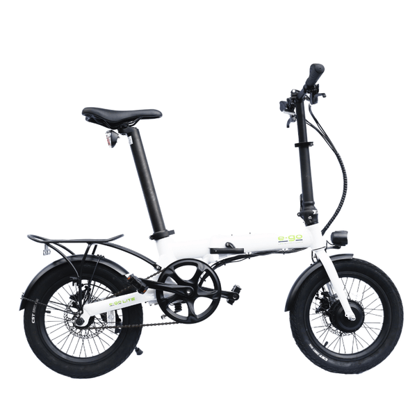 E-Go Lite Electric Folding Bike Bundle 250W E-Go