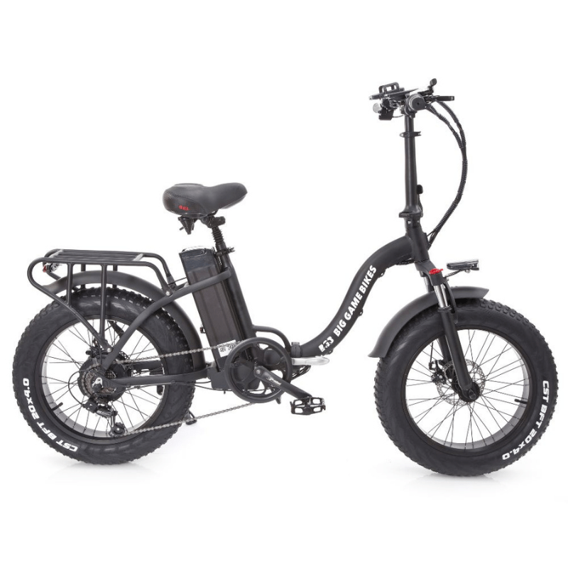 Big Game Bikes Impala 750W Step Through Electric Bike Fat Tyre Pedal Chain