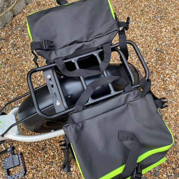 Pannier bags for electric sales bikes