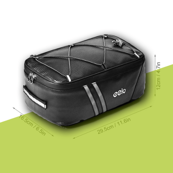 Eelo 7L Waterproof Pannier Bag for Bicycle Rack Eelo