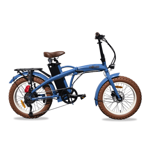 Gorille Baby Folding Electric Bike Fatbike Fat Tyre E Bike Pedal Chain