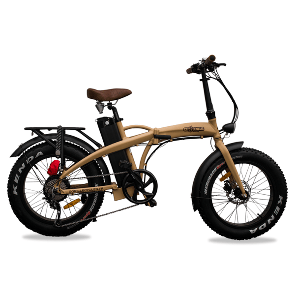 Gorille Baby Folding Electric Bike Fatbike Fat Tyre E Bike
