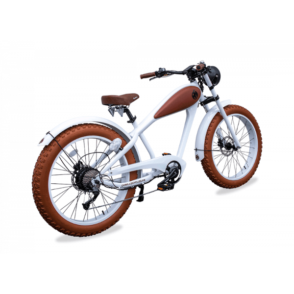Gorille Retro Electric Bike Vintage Fatbike 250W Fat Tyre E Bike Pedal Chain