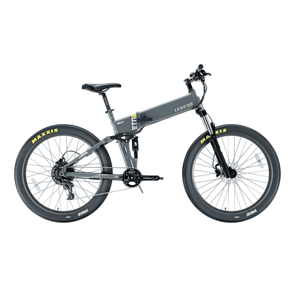Folding e mountain deals bike