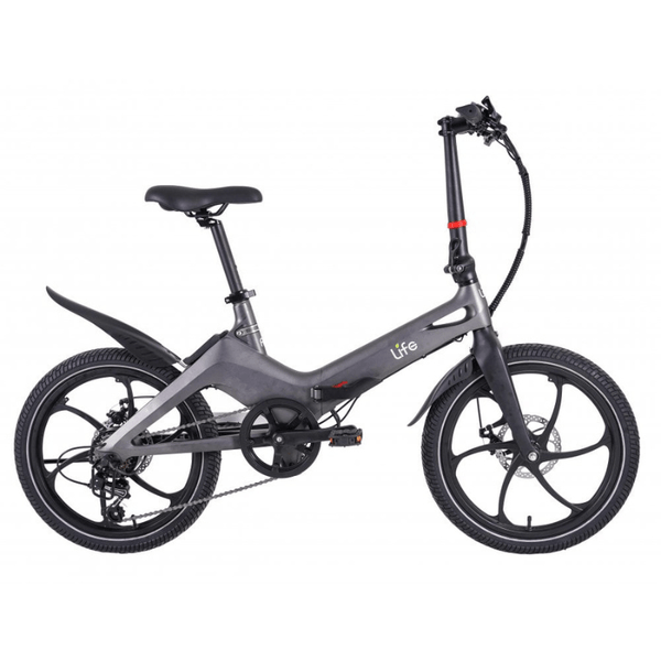 Li Fe Flo Electric Folding Bike 250W Free Delivery Pedal Chain