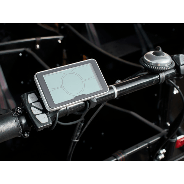 AmcargoBikes Deluxe Cargo Electric Tricycle Black Amcargobikes